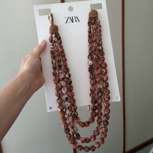 Zara beaded necklace - Picture 3 of 4